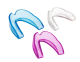 MALIK Mouth Guard Box Senior (12tr/6pink/6blue)