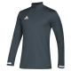 adidas T19 1/4 L/S Tee Men grey/white