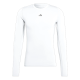 adidas Techfit LS Tee white