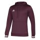 adidas T19 Hoody Youth maroon/white